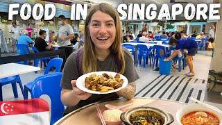 SINGAPORE'S Unique STREET FOOD Culture! (What are Hawker Centres?!) 