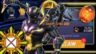 Yellow Jacket!!! (Sharp Sting) Orb Opening [Pym Tech] - Marvel Strike Force MSF