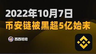 BNB币安链被黑超5亿美金事件详细解读 |  赵长鹏紧急叫停币安链，BNB暴跌，被盗资金能被追回吗 | Binance临时采用中心化方式处理去中心化问题会有什么影响 | 币安智能链BSC