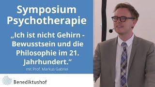 Vortrag Prof. Markus Gabriel Symposium Psychotherapie am Benediktushof