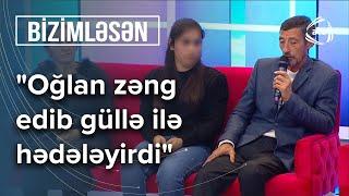 Öldürülən oğlanla qaçan qızın ailəsi efirə zəng etdi - Bizimləsən