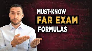 Essential FAR Exam Formulas Explained | Pass the FAR Section with Ease | Maxwell CPA Review