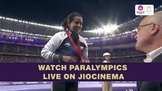 Preethi Pal secures Bronze in Athletics | Paralympics Archery Highlights | JioCinema