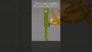 Melon Playground || How To Make Infinity In Melon Playground