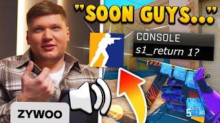 S1MPLE FINALLY ANSWERED WHEN HE'S COMING BACK!? *STEWIE WENT FULL SHROUD?!* CS2 Daily Twitch Clips