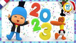  POCOYO FRANÇAIS - On Fête le Nouvel An 2023! [ 90 min ] | DESSIN ANIMÉ pour enfants