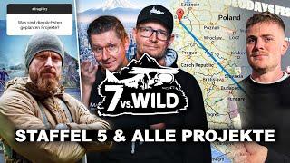 7 vs. Wild STAFFEL 5 in USA? MANHUNT Staffel 3 ABSAGE? & THE RACE Staffel 2 von ISTANBUL?