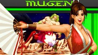 Mai Shiranui Phoenix VS Broly MUGEN KOF Dragon Ball