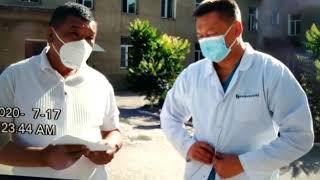 Роза Отунбаева снова внесла свой вклад в борьбу с вирусом Covid-19