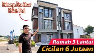 Rumah 3 Lantai Tapi Harga 2 Lantai di Tangerang