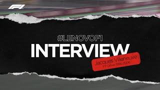 Jacques Villeneuve F1 Ambassador | Lenovo Interview