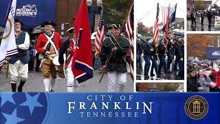 City of Franklin, Veterans Day Parade 2021