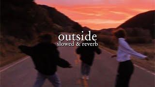 calvin harris ft. ellie goulding - outside (slowed & reverb) // lyrics