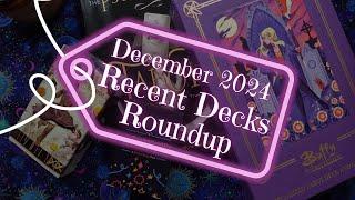 TAROT AND ORACLE DECK HAUL | Recent Deck Roundup | December 2024