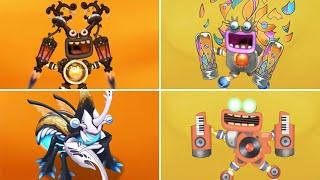 Epic wubbox (fire haven, oasis), Epic  Buzzinga and Fire Oasis Rare Wubbox