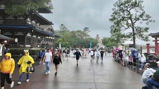 The Dreary Opening Day Of EPCOT Festival Of The Holidays - Disney Christmas Food / Figment Sweaters