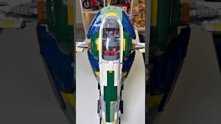 5 minifigures inside LEGO Star Wars Jango Fett Starship! #lego #rlfm #afol #75409 #40765 #reviews