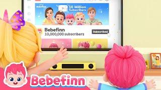 Bebefinn's got over 10M subscribers #diamondbutton  | Best Kids Songs and Nursery Rhymes
