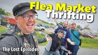 FLEA MARKET THRIFTING | Thrift With Me & Friends At Jake’s Flea Market In Barto Pennsylvania