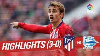 Highlights Atlético de Madrid vs Deportivo Alavés (3-0)