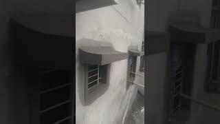 Giving slope for balcony so that rain water flows down easily | Tips for construction | Learning