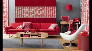 How To Style A Red Sofa Home Decor & Home Design | And Then There Was Style