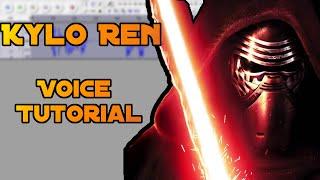 How To Talk Like Kylo Ren In Audacity