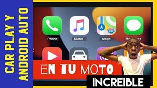 CAR PLAY/ANDROID AUTO EN TU MOTO. REVIEW.