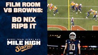 Denver Broncos Film Room: Bo Nix Rips It vs. Cleveland Browns