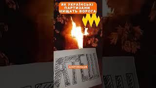 Як українські партизани нищать ворога
