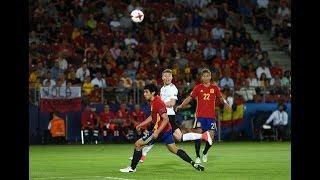 Mitchell Weiser Great Goal vs Spain U-21| Germany U-21 1-0 Spain U-21 | UEFA EURO U21 Final 2017