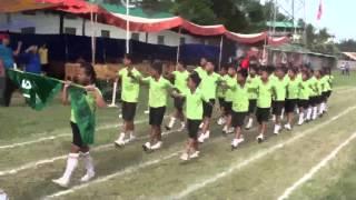 March Past on Annual Sports Meet 2014