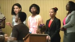 Maya, Morgan, & DJ Singing (The Lord Keeps On Blessing Me)