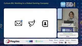 Culture Bit: Working in a global gaming company - Alona Frishberg, Whalo