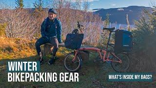 Bikepacking in the Cold: My Winter Camping Gear Setup