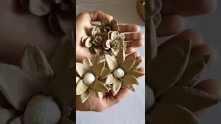 Kerajinan Bunga dari Tempat Telur Bekas|DIY Egg Tray Craft Ideas |Best Out of Waste #shorts #diy