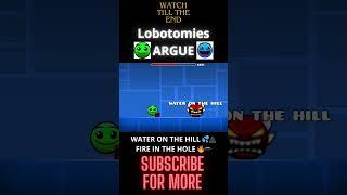 Lobotomies ARGUE  #subscribe #geometrydash #trending #viral #shorts #memes #gd22 #gd