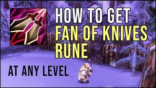 Quick Guide on How to get Fan of Knives for your Rogue