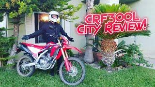 2021 Honda CRF300L Road and City Review