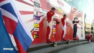 Ferrari Challenge Daytona 2016 Kimi, Seb & Maurizio giving tropies