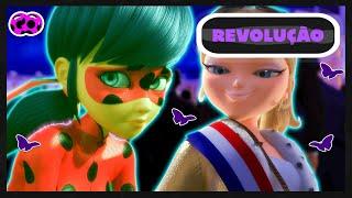 LADYBUG E CAT NOIR SERÃO DESCOBERTOS? (REVOLUÇÃO) | MIRACULOUS LADYBUG 5ª TEMP