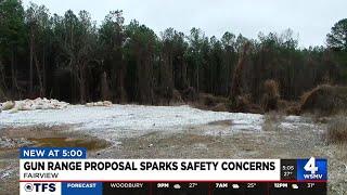 Gun range proposal sparks safety concerns