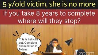 The HC ordered trial court to complete trial within 3 months in  POCSO case involving heinous crime