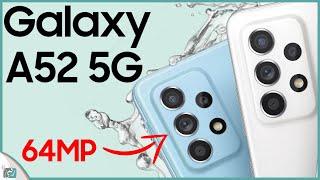 جالكسي اى 52 - Galaxy A52 5G رسميا كل شيء عنه في 3 دقائق