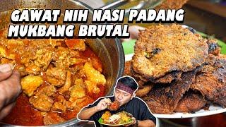 KALAP MAKAN NASI PADANG DISINI SAMPE ABIS RATUSAN RIBU !!!