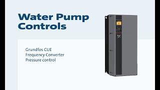 Grundfos CUE Pressure system