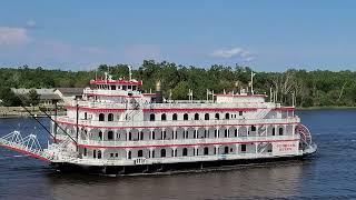 GEORGIA QUEEN DAYTIME - ship spotted at Savannah GA