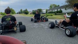 Finally Racing My Go Karts (legally)