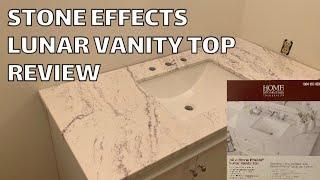 Stone Effects Lunar Vanity Top Review (Home Decorations Collection) - WATCH BEFORE BUYING