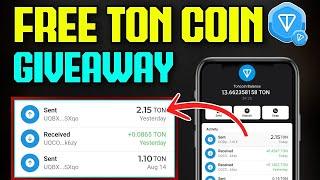 Free TonCoin Giveaways | Ton Gas Fee Giveaway For Free | OS GIVEAWAYS